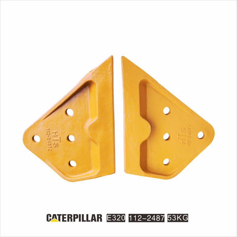 Caterpillar E320D 112 2487 Bucket Side Cutters