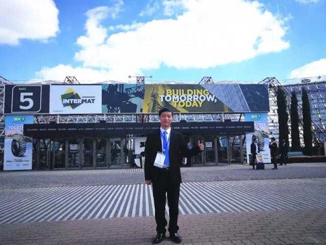 Latest company case about April 2018 French Construction Machinery Exhibition