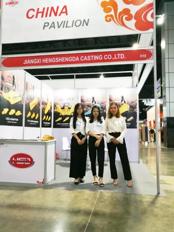 Latest company case about September 2018 Thailand ASEAN International Construction Machinery Exhibition