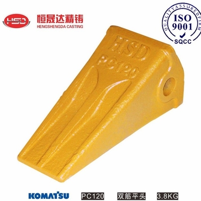PC120 Premium Flat durable Bucket Teeth For Excavator 24Hours Online Service