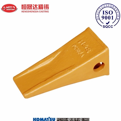PC100RC PC100  Excavator Rock Bucket Teeth  Precision Casting