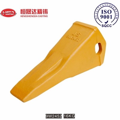 D85 9W2451 9W2452 D85TL Ripper Teeth For KOMATSU Earthmoving Low-Wear