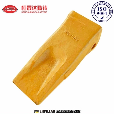 E345 1U3552 1U3552RC 1U3552TL Excavator Bucket Flat Teeth For Yellow