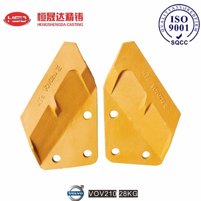 EC60 EC210 Excavator Side Cutter 30% Reduced Digging Resistance Cutting Parts