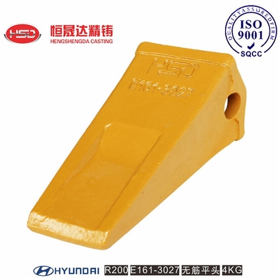 R200 R210 R210RC E161-3027RC 61N6-31310 Impact-Resistant Bucket Teeth Flat