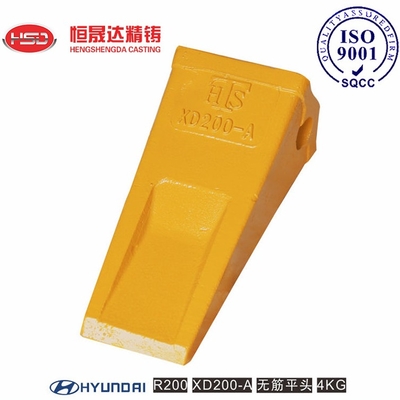 R200 R210 R210RC E161-3027RC 61N6-31310 Impact-Resistant Bucket Teeth Flat