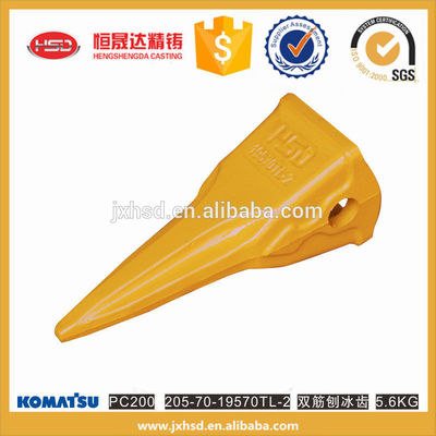 PC200  high quality excavator spare parts bucket teeth