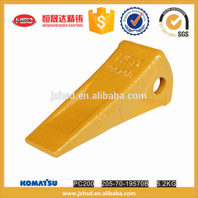 PC200  high quality excavator spare parts bucket teeth