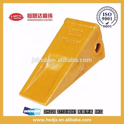 Stander size with side teeth pin construction engineering&machinery parts bucket teeth be used for DH220 machine on sale