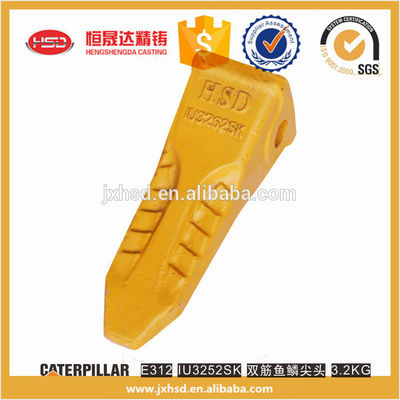J250  bucket teeth and adapters /abrasion style  bucket tooth /4T-2253 for E312 small excavator