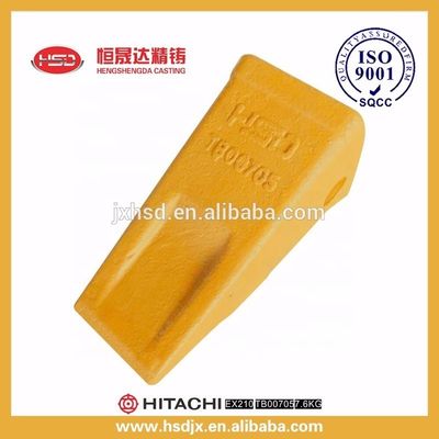 Ground engaging tools EX210 excavator bucket teeth/tips/tooth point with wide and flat shape on sale from China factory