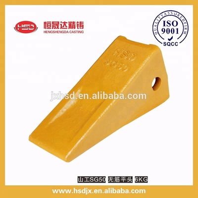 Ground engaging tools excavator&loader spare parts bucket flat teeth with alloy steel material from China