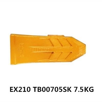 alloy steel casting excavator bucket teeth wear parts spare part fish style reinforced rock teeth TB00705SK for EX200/EX210