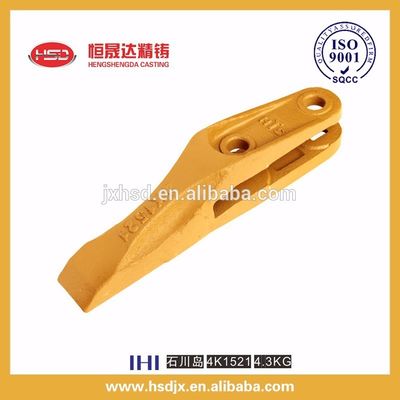 excavator spare pars bucket loading teeth 4K1531 for wheel loader