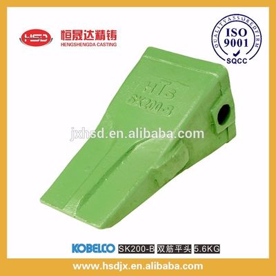 Excavator bucket teeth for Kobelco SK200