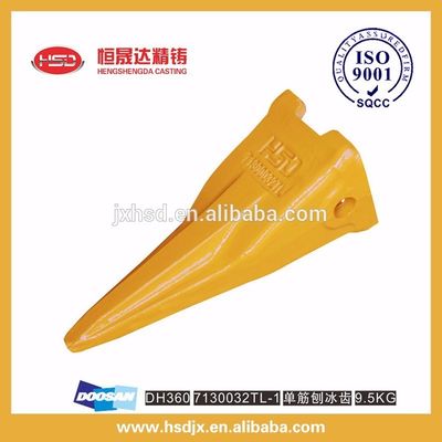 excavator bucket digging ice tooth spare parts DH360 71300032