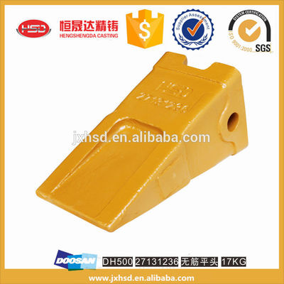 Factory manufacture engineering spare parts excavator bucket tooth