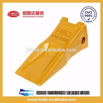factory provide tooth point DH300 digging excavator forged bucket teeth