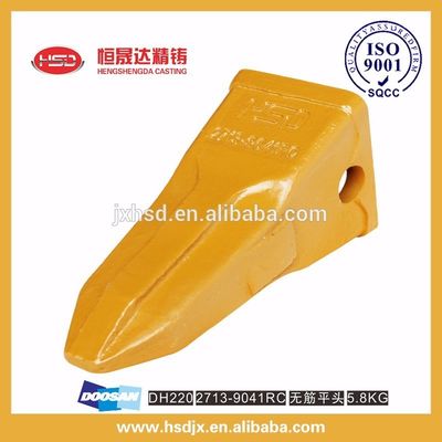 Bucket teeth wholesale for Doosan DH220 spare parts mini excavator parts