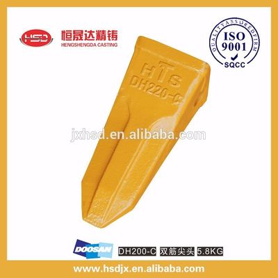 spare parts mini excavator parts DH220 bucket teeth wholesale