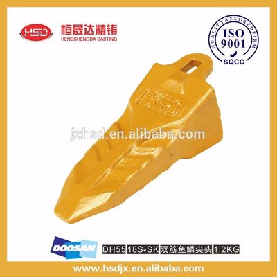 excavator spare part 2713-9051 point tooth rock bucket  teeth fishing style
