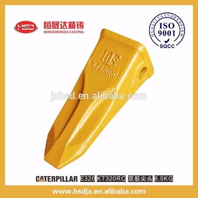 factory provide  excavator alloy steel bucket rock teeth KT320