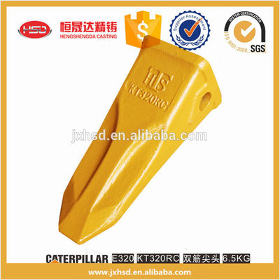 factory provide  excavator alloy steel bucket rock teeth KT320