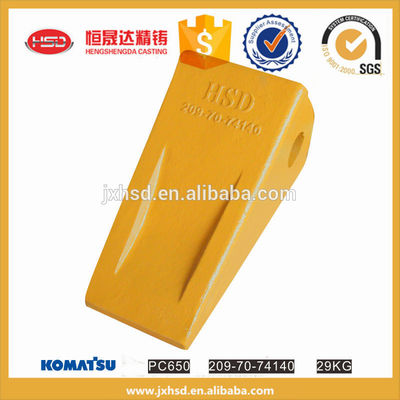 PC650 excavator bucket teeth china factory best price bucket tooth