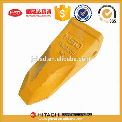 high quality alloy steel EX210 excavator parts bucket rock teeth TB00705