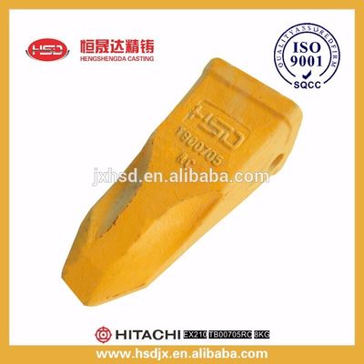 high quality alloy steel EX210 excavator parts bucket rock teeth TB00705