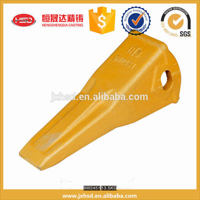 high quality D8 excavator ripper bucket teeth 9W2451