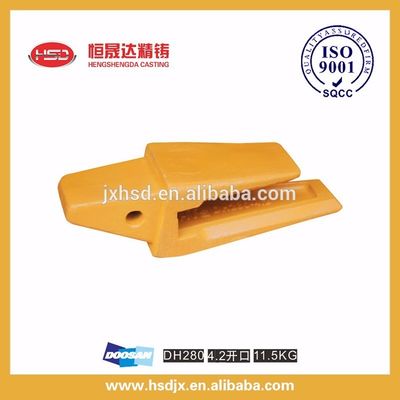 factory mini excavator bucket tooth adapter DH280-2713-9037-42