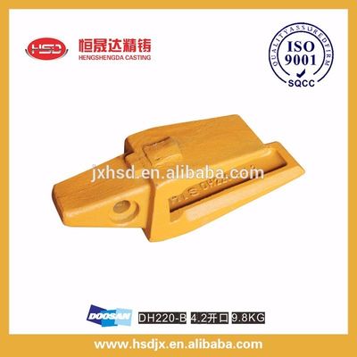 DH220 excavator bucket teeth and adapter 2713-9042 for daewoo