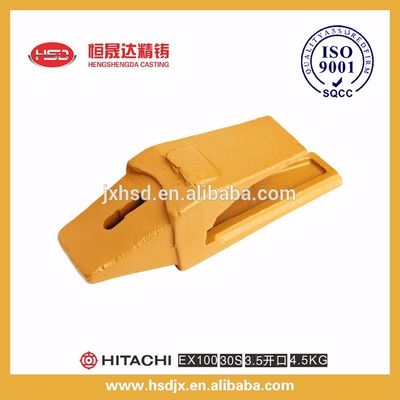 factory selling alloy steel casting mini excavator EX100 bucket tooth adapter 30S