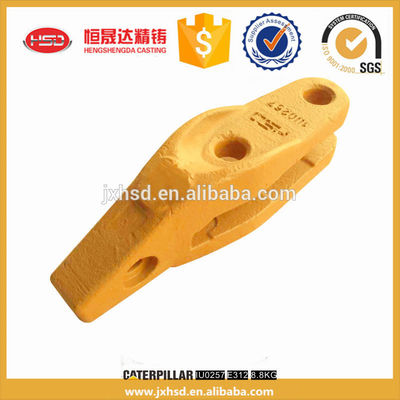two holes fix with screws er E312 excavator bucket teeth adapter IU0257