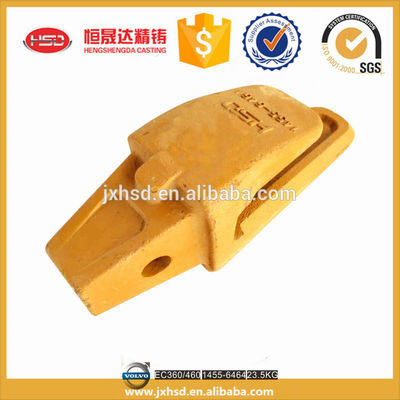 EC460 excavator parts bucket tips adapter 1455-6464