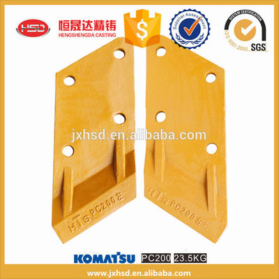excavator bucket side cutters /cutting edges /end bit