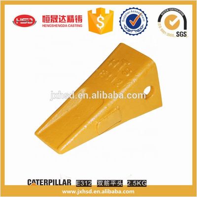 China factory supplier  E312 Machinery excavator bucket light parts side cutter with alloy steel material to protect bucket