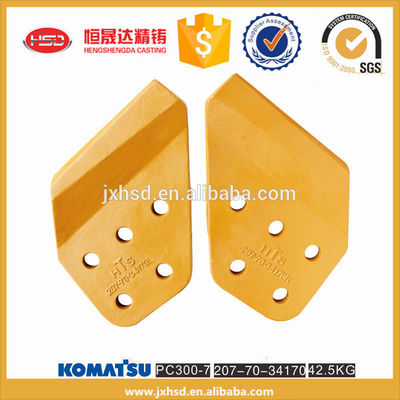excavator bucket side cutter PC300-7 2077034170 side cutting edge