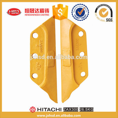 alloy steel casting 300 Excavator bucket side protect plate
