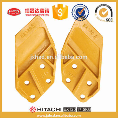 high quality alloy steel EX120 excavator bucket edge protect side cutter