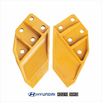 52 HRC Alloy Steel Excavator R210 Side Cutter