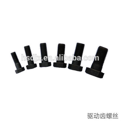 Excavator/bulldozer sprocket bolt and nuts/bolt and washer for excavator undercarriage parts