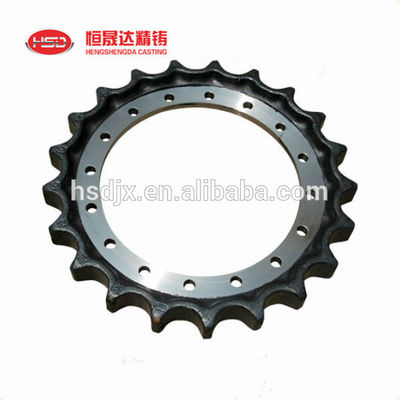 EX100 Hitachi excavator roller chain sprocket