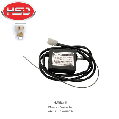 Excavator Electrical Parts 1111020-AW-02D Flameout Controller Solenoid Valve Accelerator Spare Parts