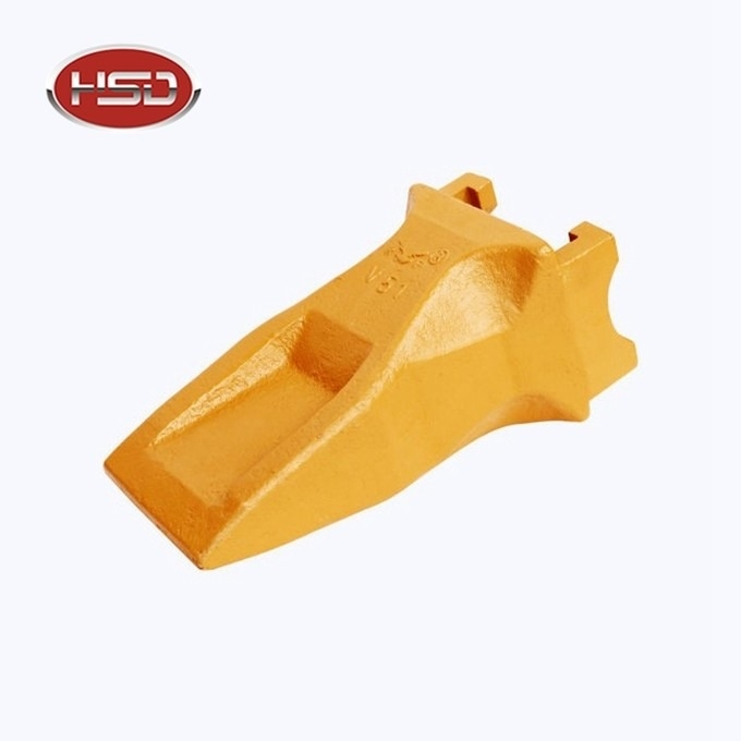 V51 Forge Bevel Bucket Teeth And Adapter Excavator Tip