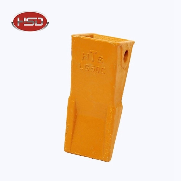 Alloy Steel LG50C Excavator Buckets Teeth with 48-52HRC Hardness