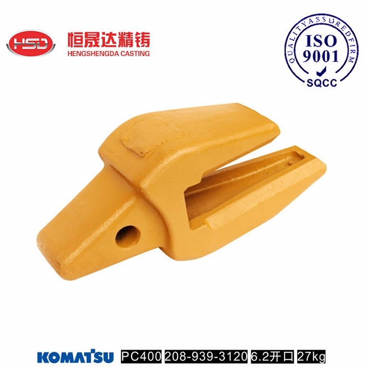 PC400 208-939-3120  PC500 Excavator Bucket Adapter 52HRC Wooden Case