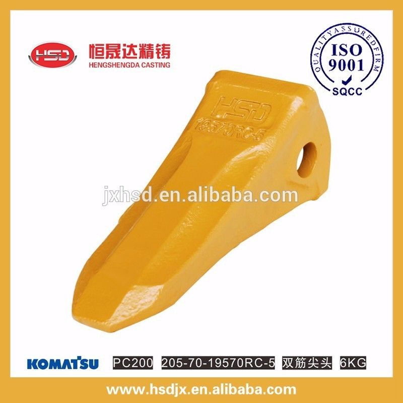 Replacement parts mini excavator bucket teeth 19570RC-5
