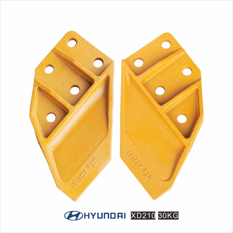 52 HRC Alloy Steel Excavator R210 Side Cutter